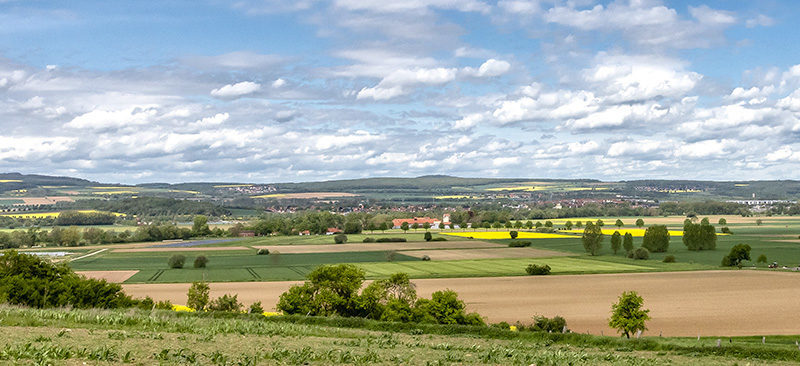 Blick auf Rosdorf