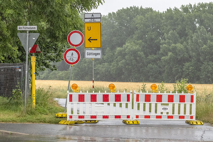 Sperrung Weg zur Hundewiese