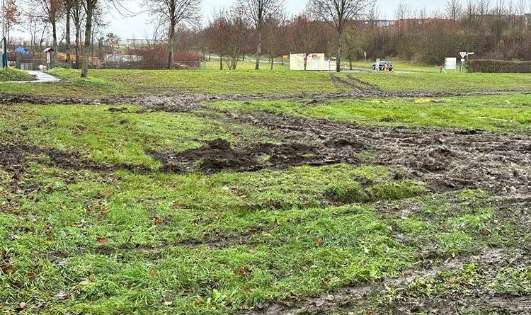 Festplatz Rosdorf nach Zikusveranstaltung