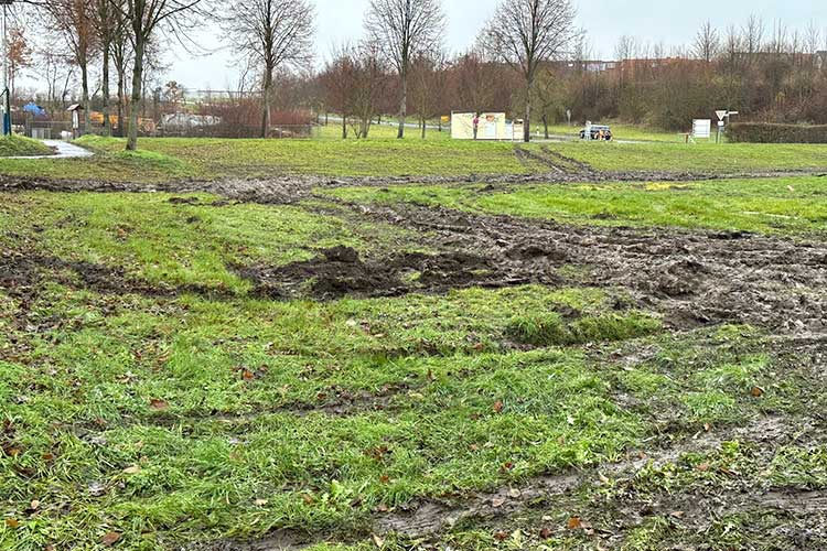 Festplatz Rosdorf nach Zikusveranstaltung